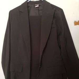 Womens Black Fredericks of Hollywood Suit